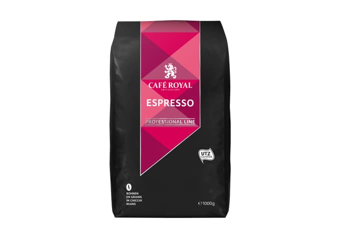 Café Royal Espresso, grains de café, 8x1kg