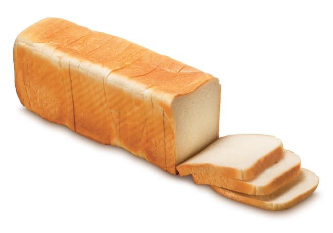 Toast tranché, env. 21 pièces à 10 x 9 cm