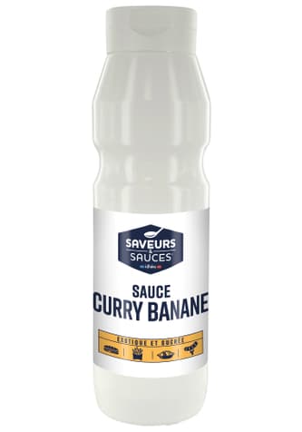 Sauce curry-banane 800 ml
