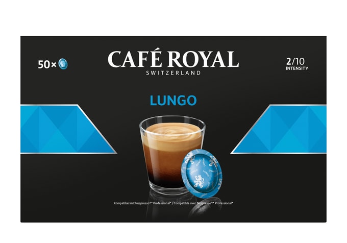 Café Royal Office Pads Lungo, 1x50 pièces