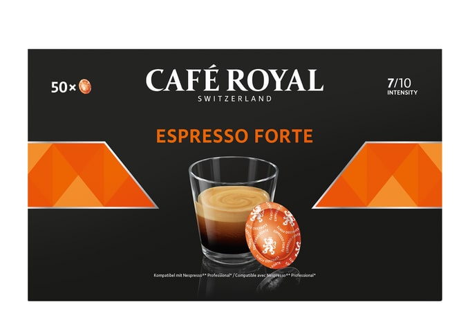 Café Royal Office Pads Espresso Forte, 1x50 pièces