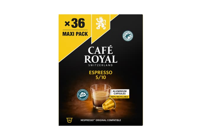 CAFE ROYAL Espresso, 5x36 Stück