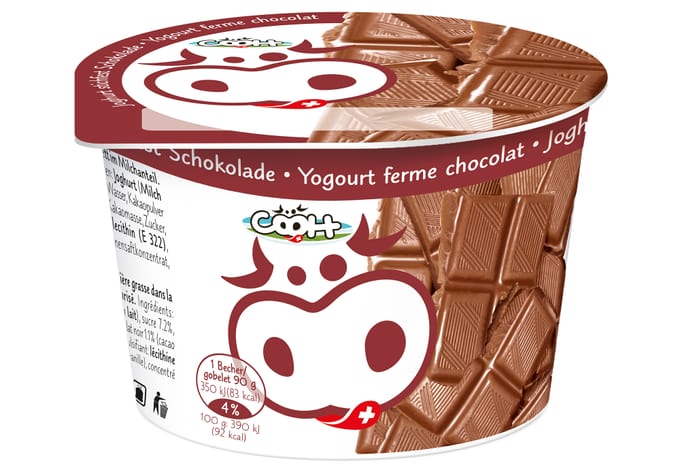 COOH Yogourt chocolat 90 g