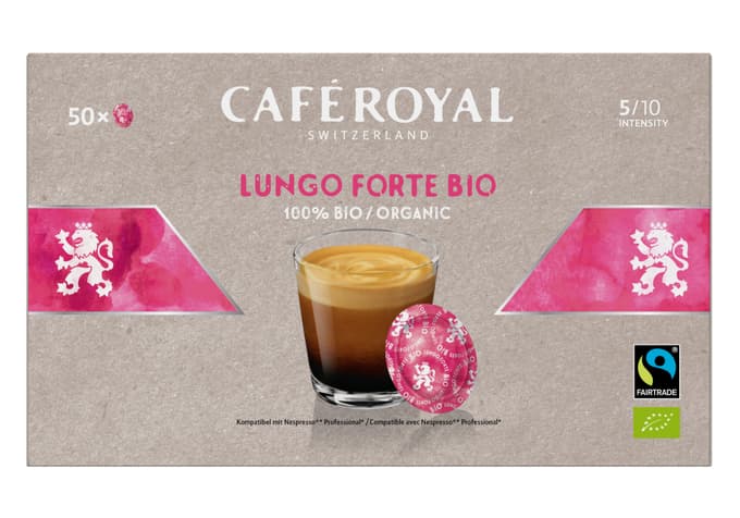 Café Royal Bio Office Pads Lungo Forte, 1x50 pièces