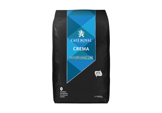 Café Royal Crema, grains de café, 8x1kg