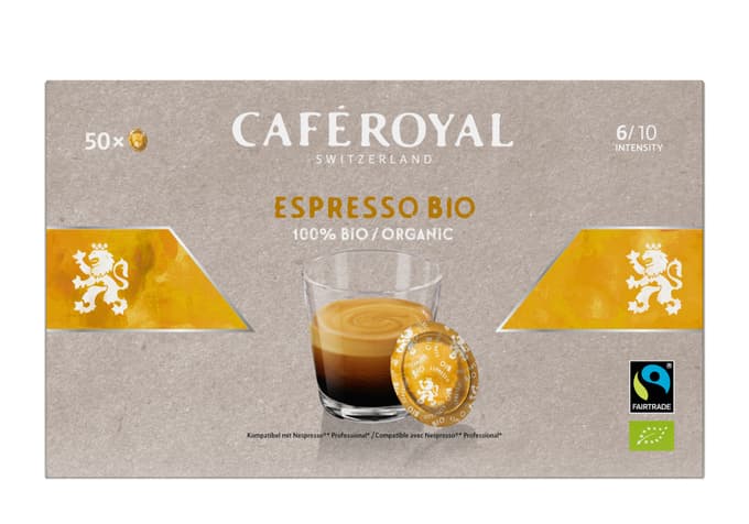 Café Royal Bio Office Pads Espresso, 1x50 pièces