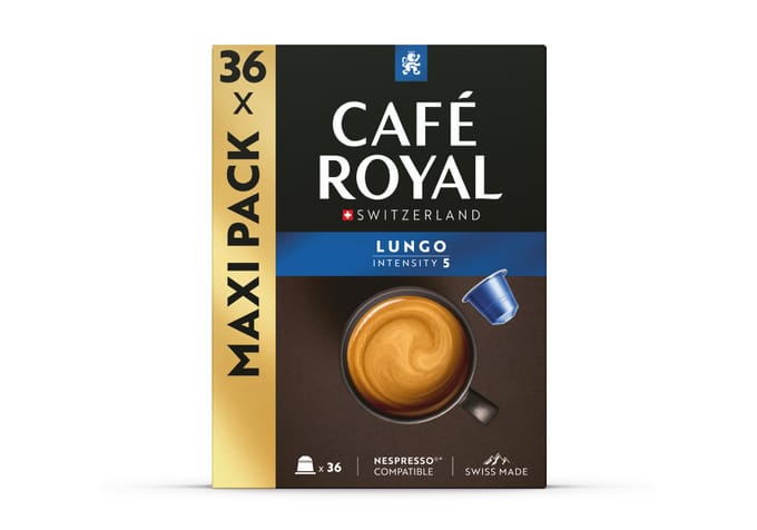 CAFE ROYAL Lungo, 5x36 Stück