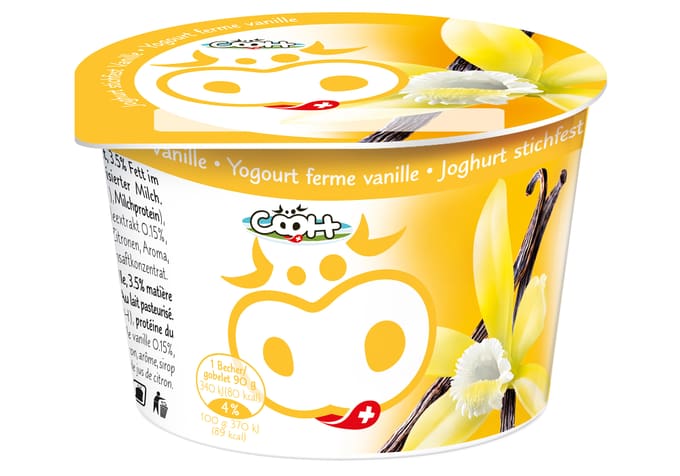 COOH Yogourt vanille 90 g