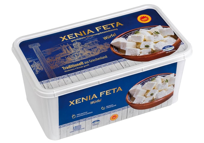 XENIA Feta Würfel PDO ca 2.0 kg