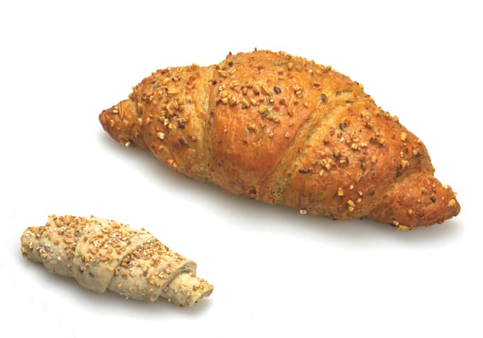 Croissant au beurre mulit céreales