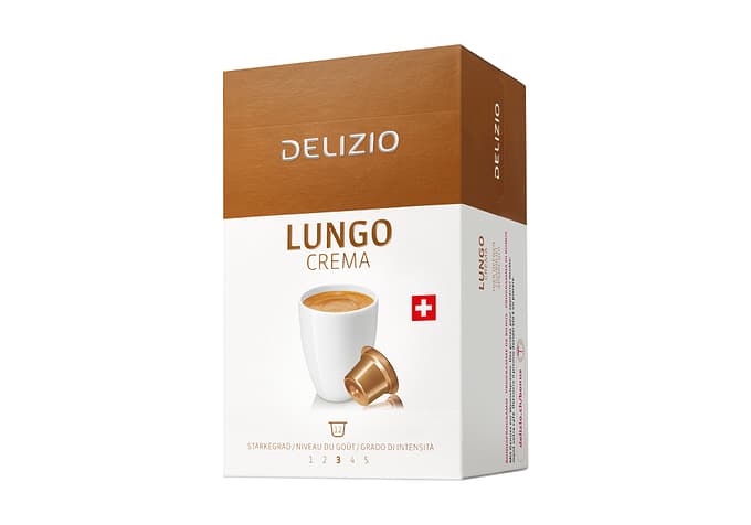 DELIZIO Lungo Crema, 6x12 Stück