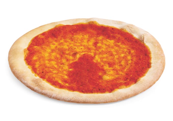 Pizzaboden mit Tomate, Ø 28 cm