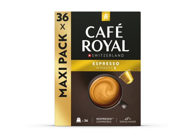 CAFE ROYAL Espresso, 5 x 36 Stück