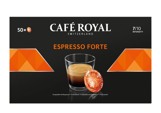 CAFE ROYAL Office Pads Espresso Forte, 1x50 Stück