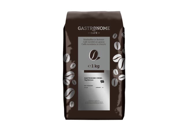 Gastronome Crema Kaffee Bohnen 8x1kg