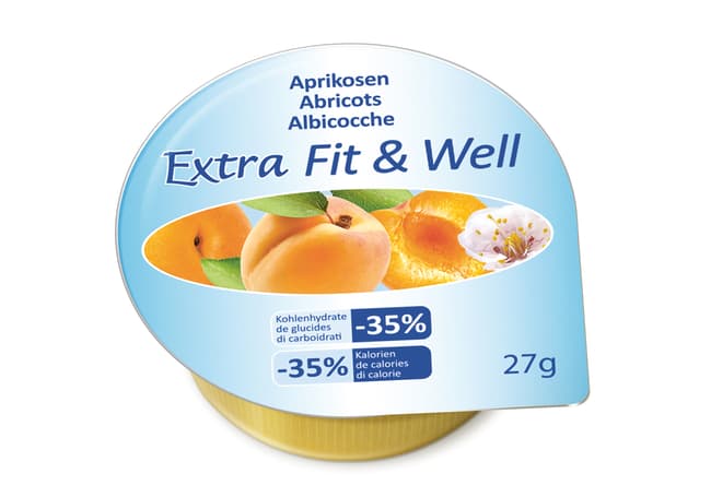 Fit + Well Aprikosen-Fruchtaufstrich 27g